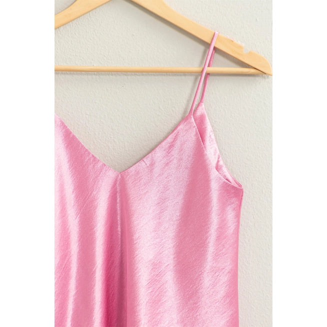 Silky Pink Camisole