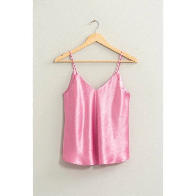 Silky Pink Camisole