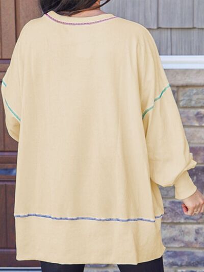 Light Bright Lantern Sleeve Sweatshirt