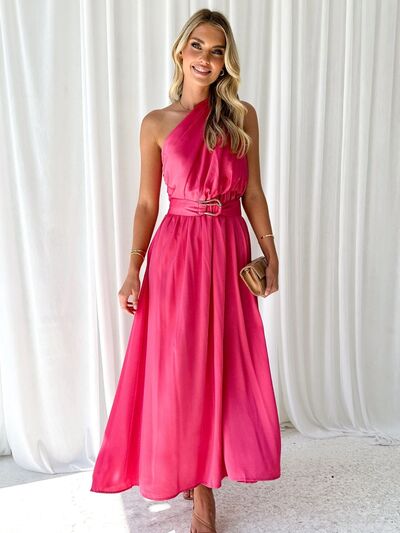 Copacabana One Shoulder Dress