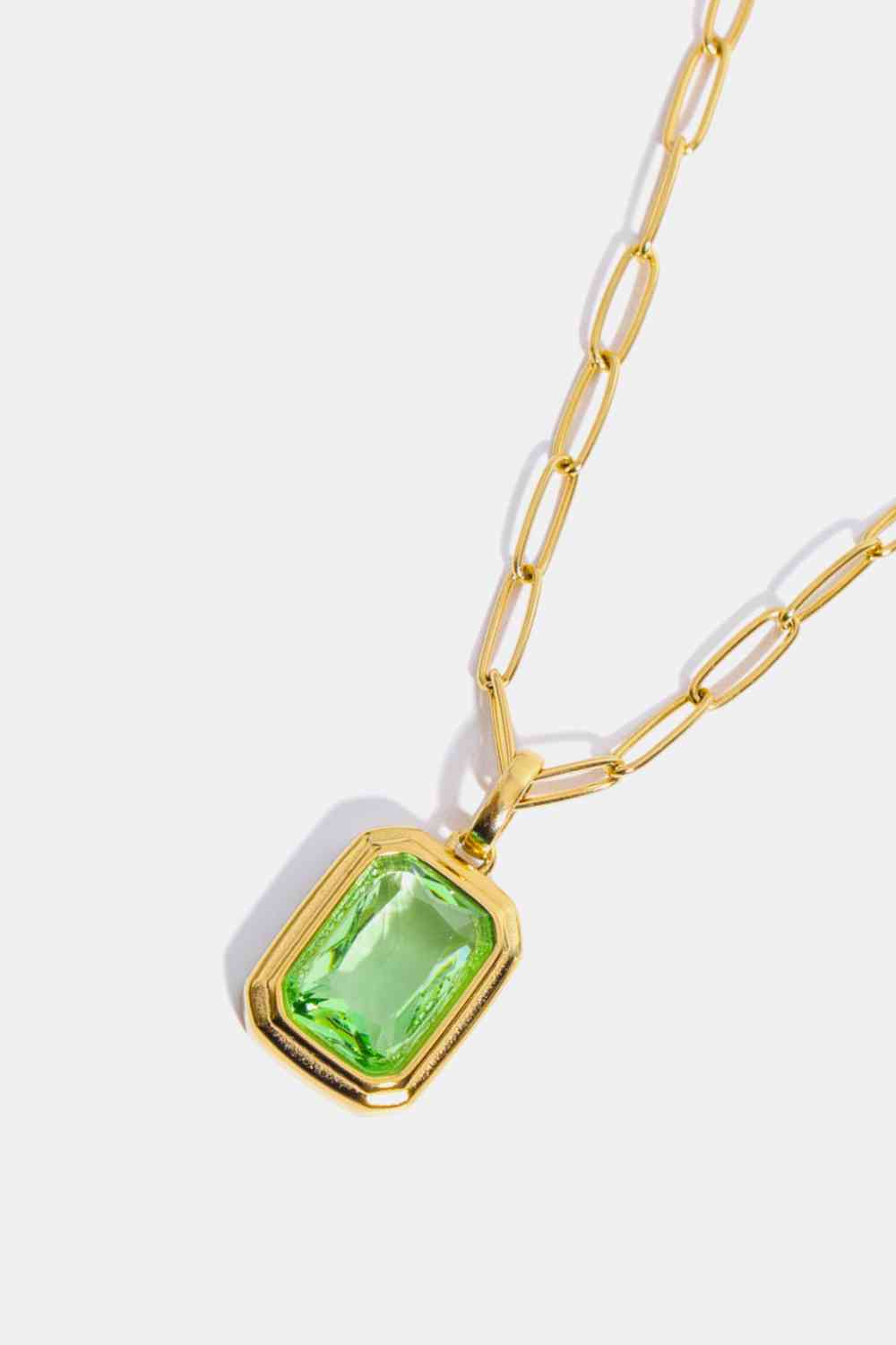 Geo Pendant Necklace