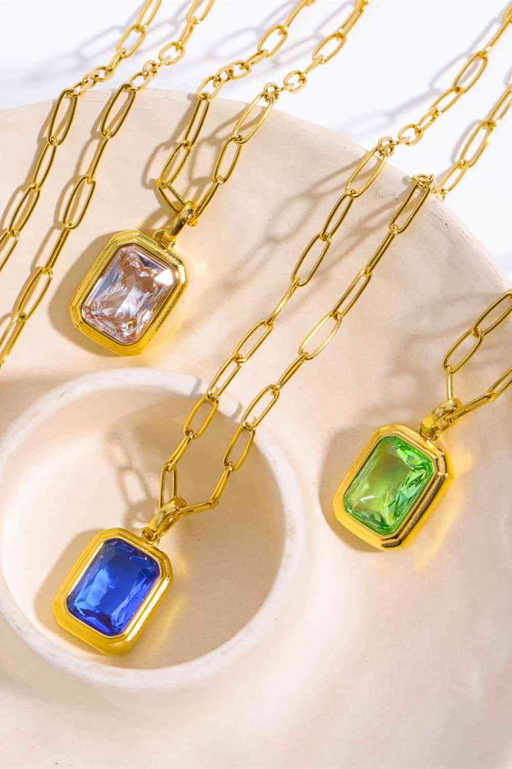Geo Pendant Necklace