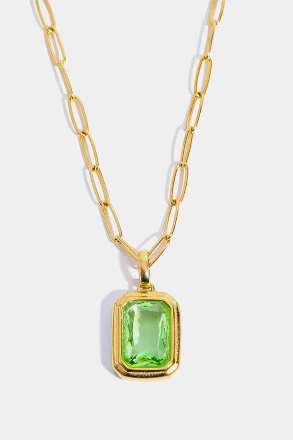 Geo Pendant Necklace