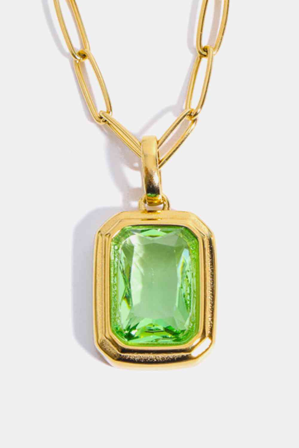 Geo Pendant Necklace
