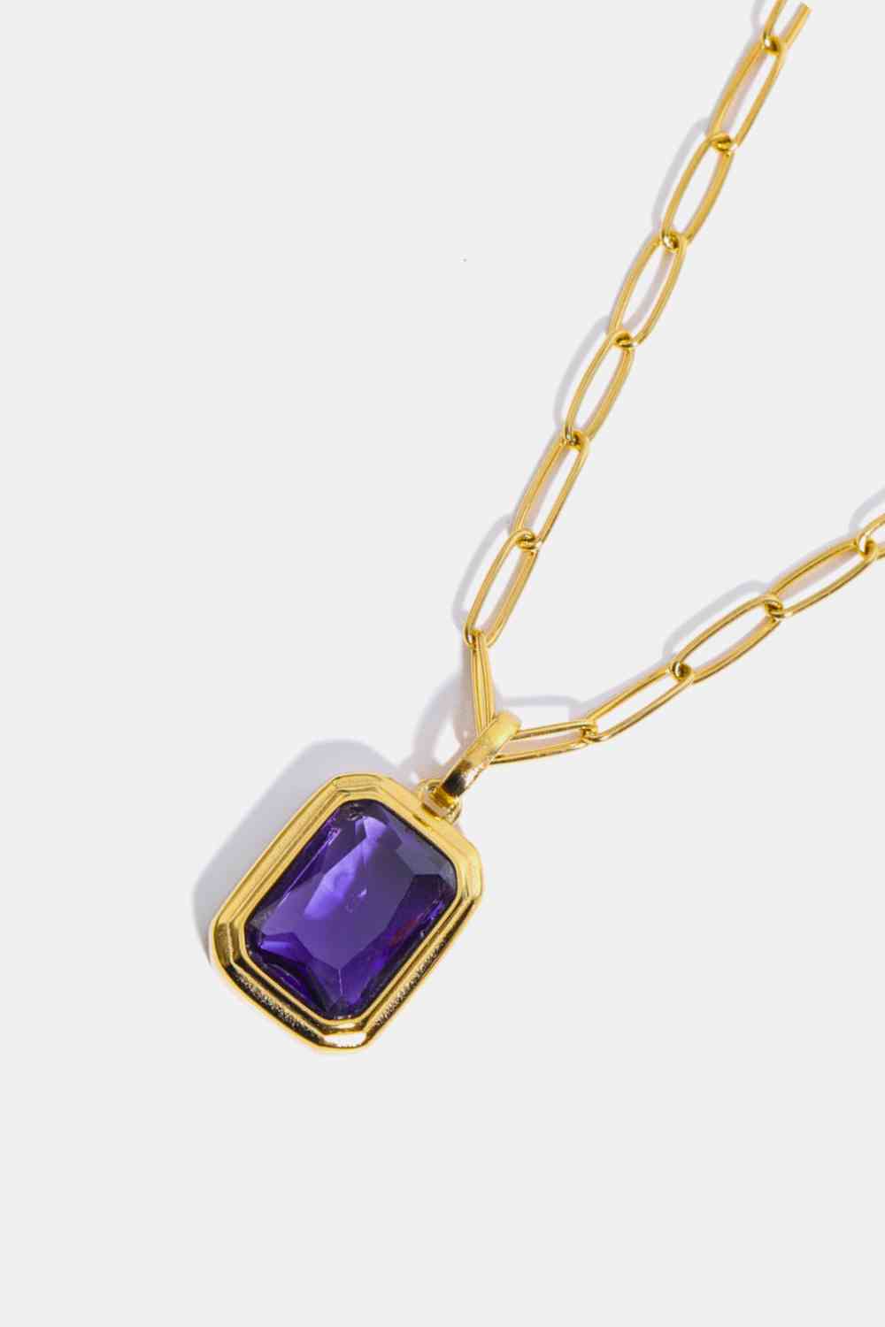 Geo Pendant Necklace