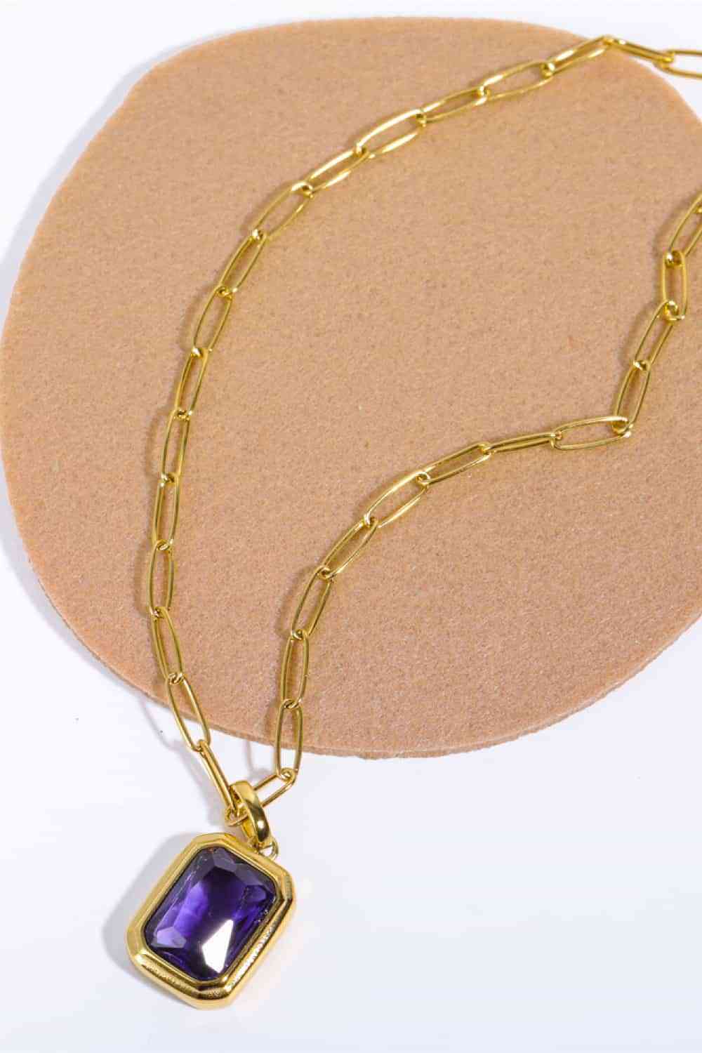 Geo Pendant Necklace