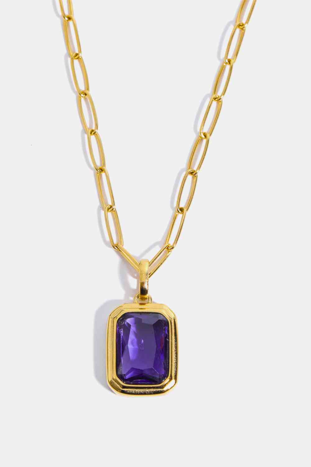 Geo Pendant Necklace
